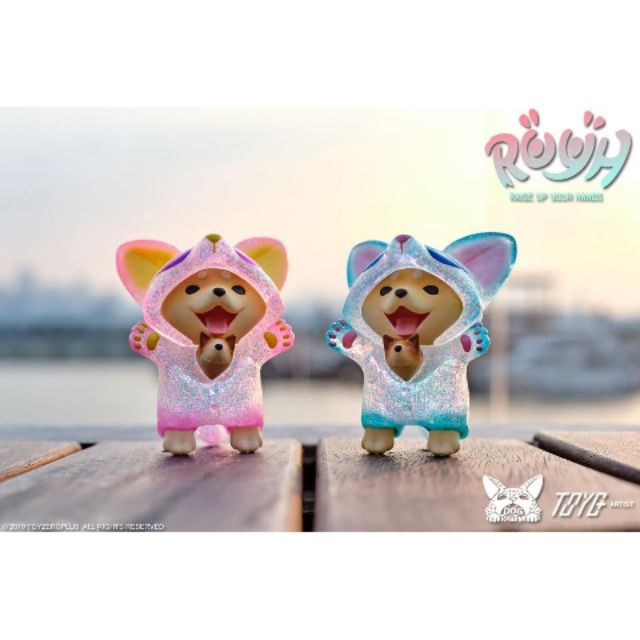 現貨 2019 TTF 台北玩具展 當我們狗在一起 Dog Together 小荳荳 Toyzeroplus 閃粉閃藍