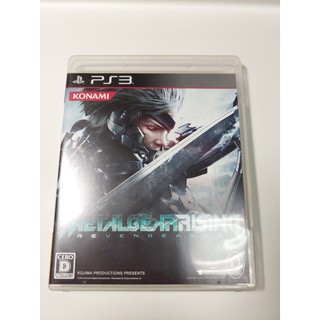 PS3 Metal Gear Rising Revengeance 潛龍諜影崛起 再復仇 日文版