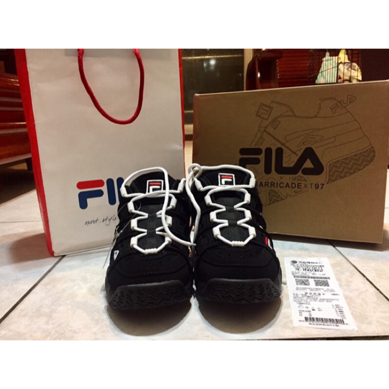 【僅試穿】FILA BARRICADEXT 97 LOW（黑）