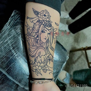 花魁 藝伎 阿莉 小舖舖 防水唯美刺青貼紙 蝦皮購物