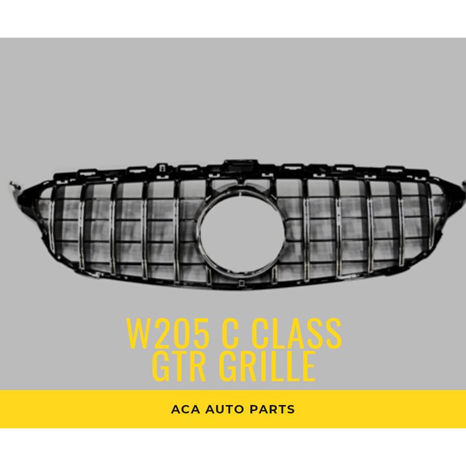 ACA - W205 C CLASS C系列 2014-2018 GTR款 GT 直瀑式 水箱罩 中網 水柵