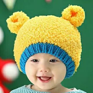 【現貨不用等】秋冬 男女嬰兒童帽 可愛小熊造型