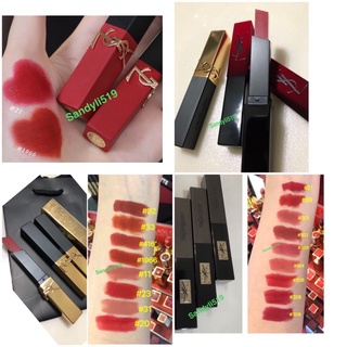 YSL🔥聖羅蘭YSL提袋 302 小黑條 303 / 307 / 21 / 28 314YSL唇膏 黑條 中文標示