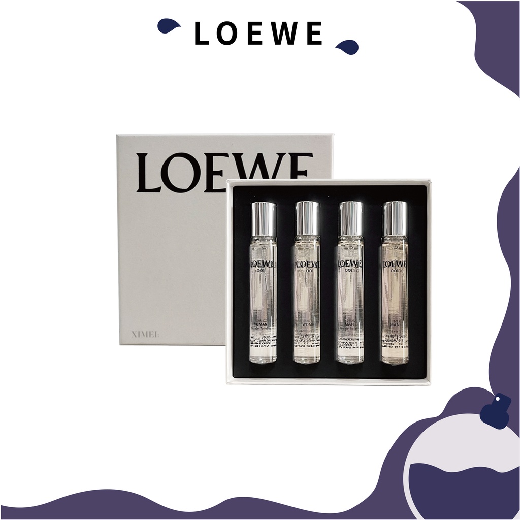 LOEWE事後清晨香水禮盒15ml*4