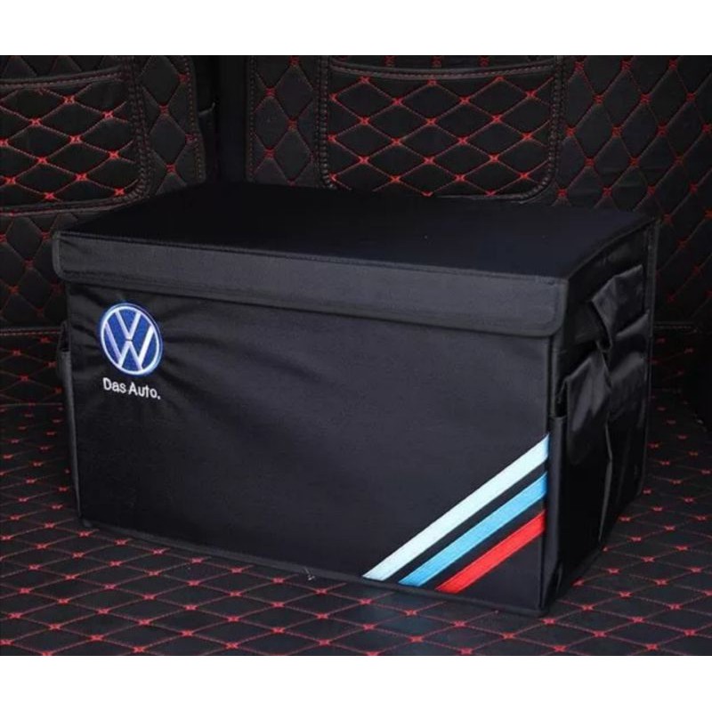 福斯 VW Golf Tiguan T-roc T-cross Touran Arteon汽車後備箱 收納盒 儲物箱