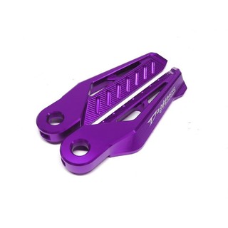 MK精品 惡搞手工廠 CNC 鋁合金腳踏板 飛旋踏板 飛炫踏板 三代戰 四代戰 SMAX 專用踏板 紫