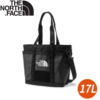 【The North Face 17L 背提包《黑》】3KZU/多功能休閒包/托特包/購物提袋/側肩包/肩揹包