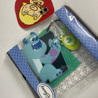 【現貨】迪士尼 怪獸電力公司 毛怪 大眼怪 卡片夾 悠遊卡套 手機卡夾 黏貼式手機殼卡 卡套