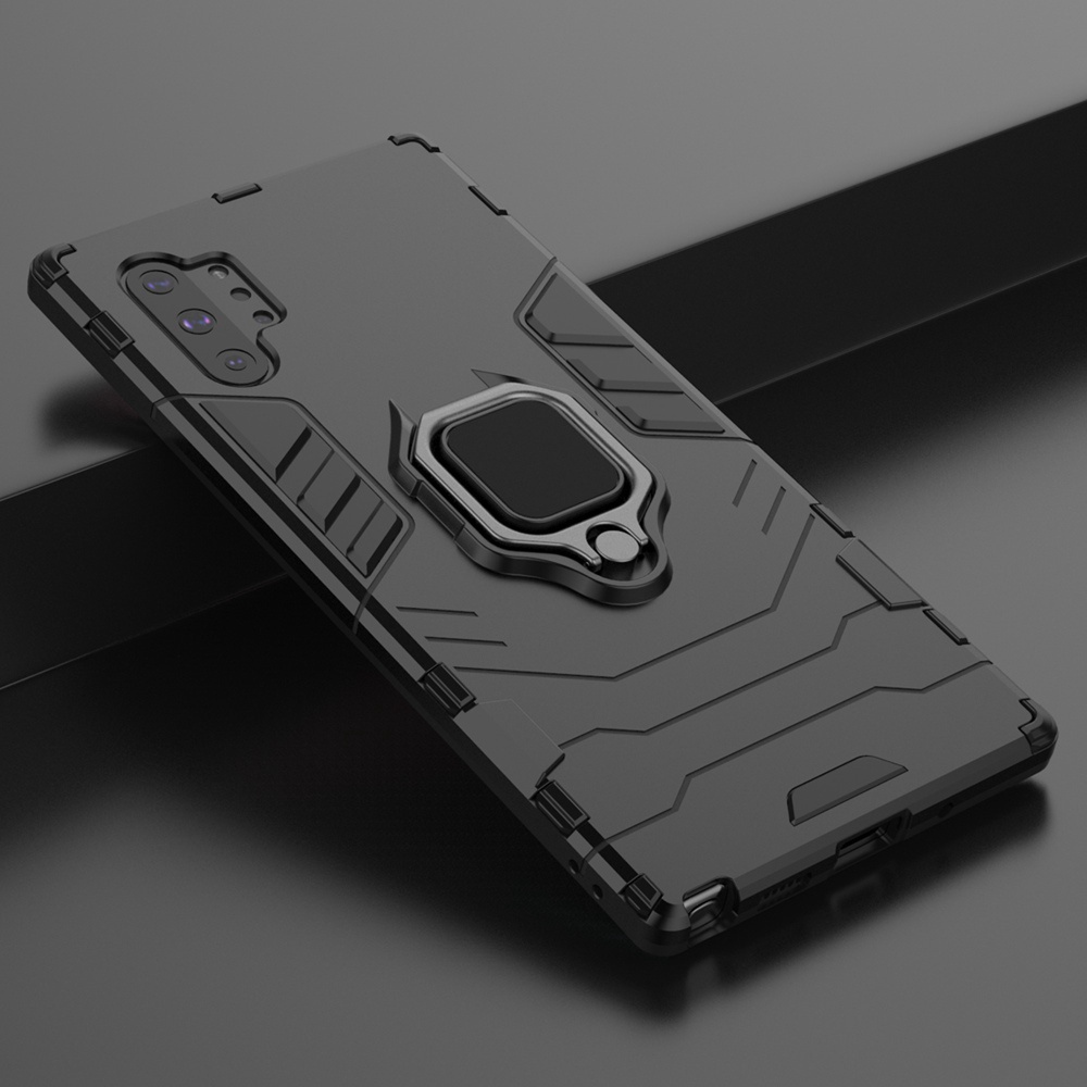 三星 Galaxy Note 10 Plus 10+ 手機殼 Note10 磁吸車用指環 支架 防摔 保護殼 盔甲殼