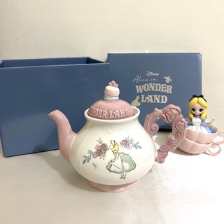 (現貨）日本愛麗絲陶瓷茶壺 可愛 送禮 愛麗絲 茶壺