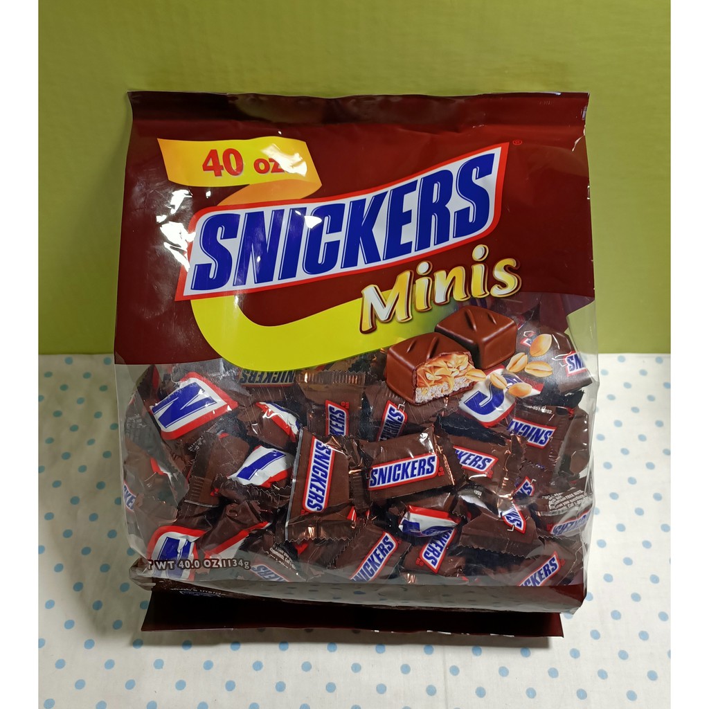 【現貨】Snickers 士力架 迷你巧克力 1134公克 好市多 Costco