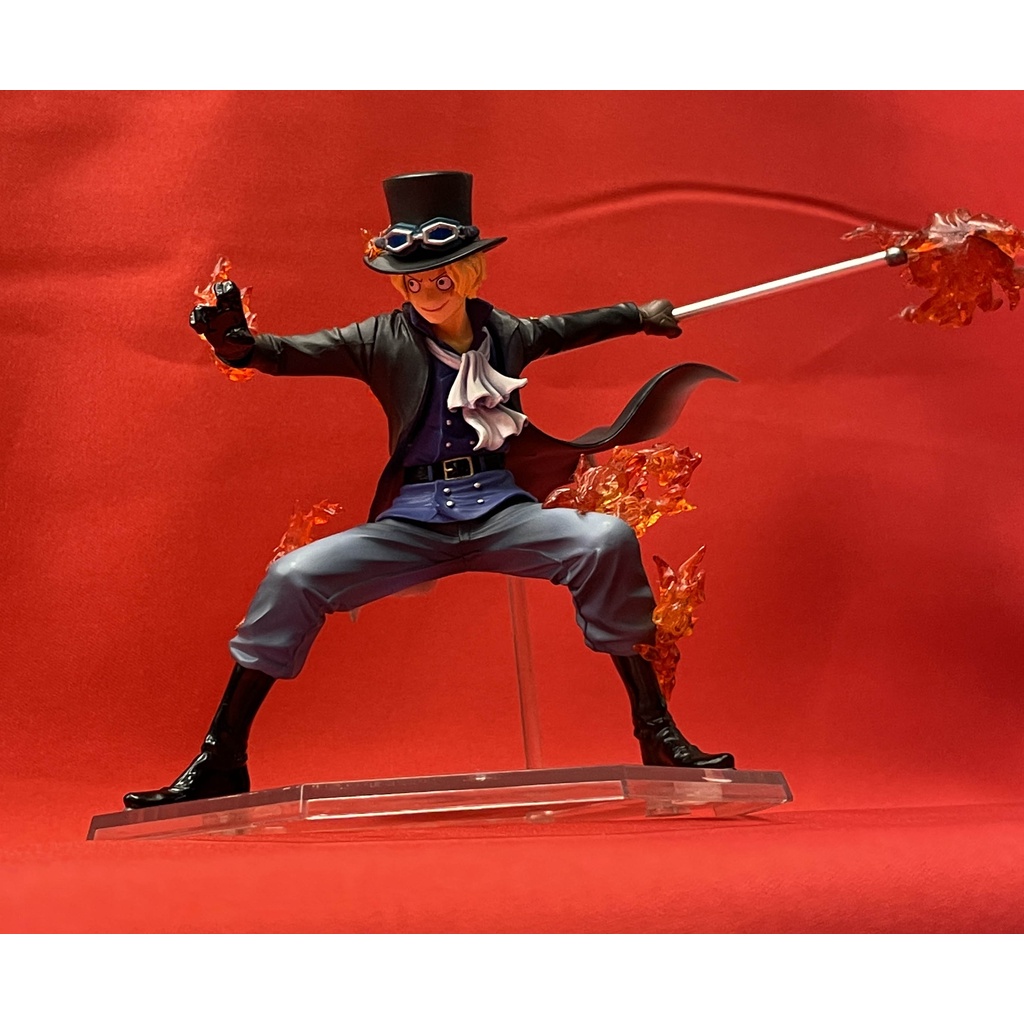 D-12 櫃 現況品  ： 日版 SABO 薩波 戰鬥版 FIGUARTS ZERO 海賊王 ONE PIECE　天貴