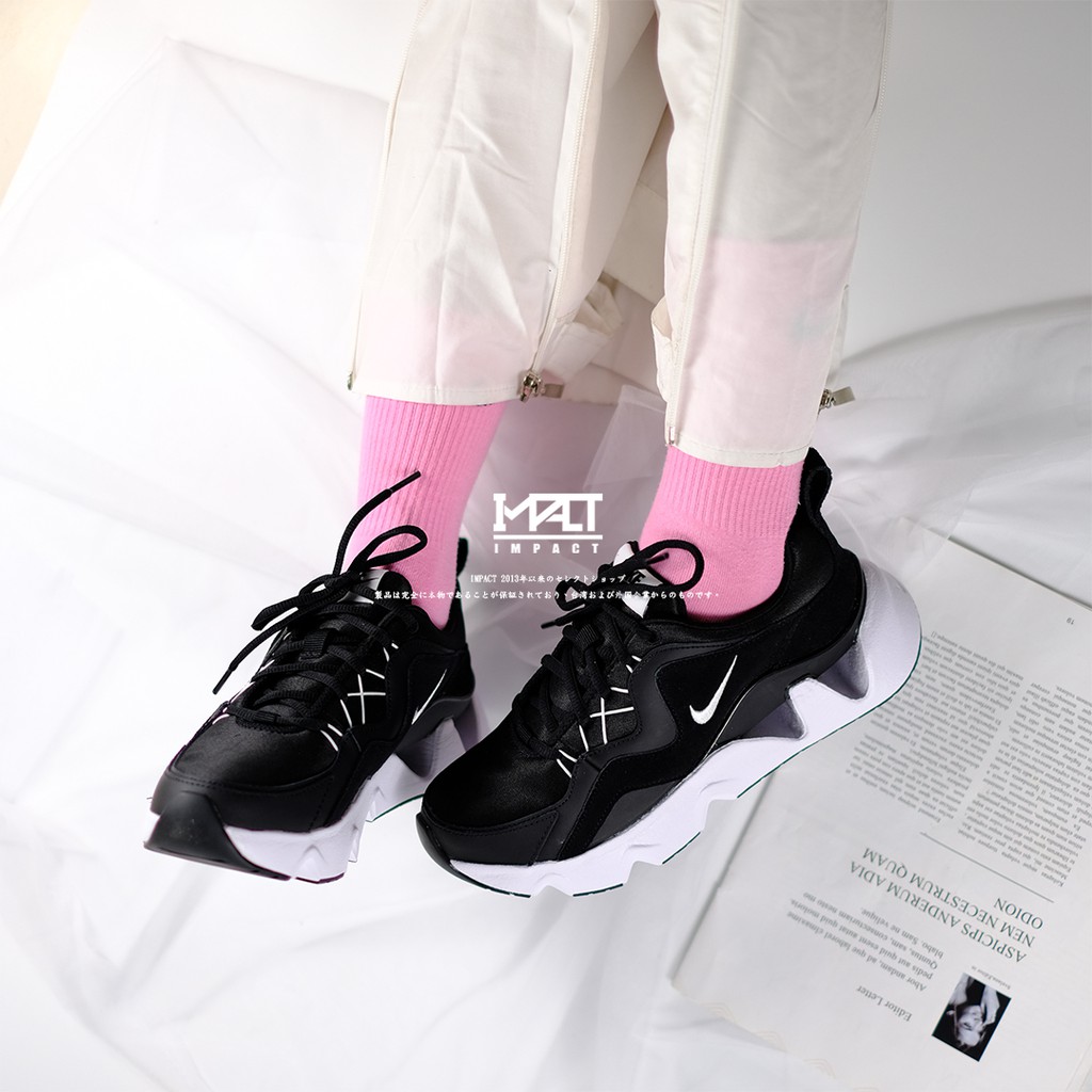 IMPACT Nike Ryz 365 黑 白 增高 厚底 鏤空 韓國 孫芸芸著用 女鞋 女神鞋 BQ4153-003