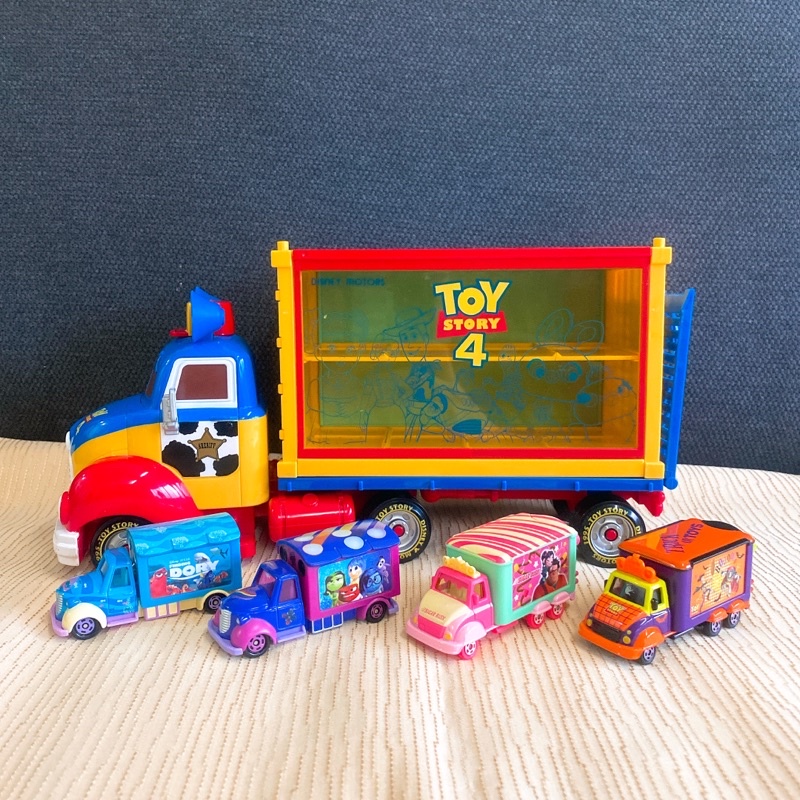 Tomica 玩具總動員 卡車 火車 絕版 胡迪 多美卡 合金車