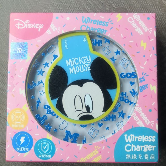 迪士尼無線充電座 米奇［Disney正版QI充電板］