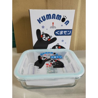 kumamon 密扣式玻璃保鮮盒