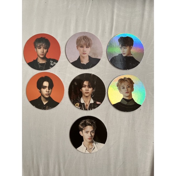 NCT WayV 馬克小君 Herry Taeil Lucas 官方圓卡