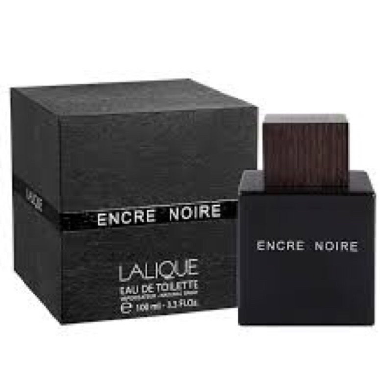 【LALIQUE 萊儷】Encre Noire 黑澤男性淡香水100ml