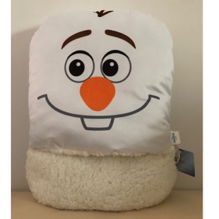 日本景品 雪寶暖腳大拖鞋 冰雪奇緣 毛毛 絨毛玩偶 絨毛娃娃