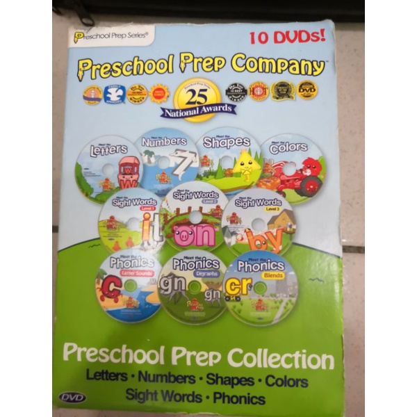 PreSchool Prep series dvds