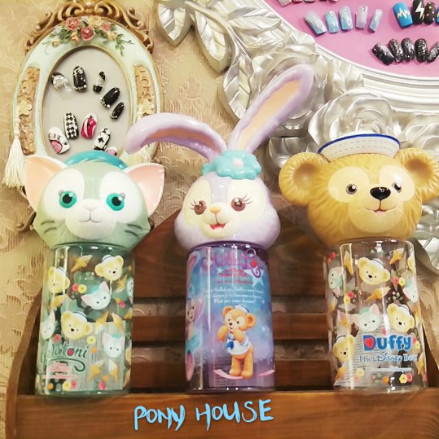 PONY HOUSE 香港代購廸士尼限定款大頭水壺 達菲熊 傑拉東尼畫家貓  史戴拉