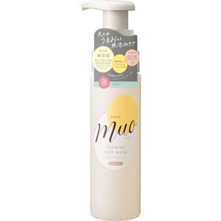 日本製 KRACIE muo無新增保濕泡洗顏200mL 現貨
