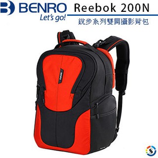 【控光後衛】BENRO 百諾 REEBOK 200N 銳步系列雙肩攝影背包 公司貨