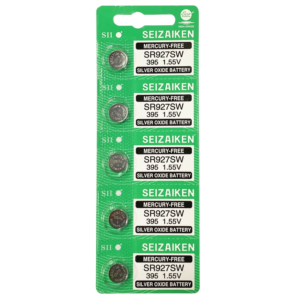 395手錶電池 SR927 1.55V氧化銀電池 鈕扣電池 399/395 SR927SW  SR936SW