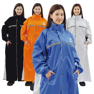 /臺灣現貨/ (零碼五折)JUMP 飄美 亮光 雙側開 連身休閒風雨衣(2XL~5XL)加大尺寸