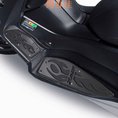 【簡暮佳】★BDJ★ 新款火焰紋腳踏板 踏墊防滑 鋁合金摩托車機車改裝XMAX XMAX300 XMAX250 20