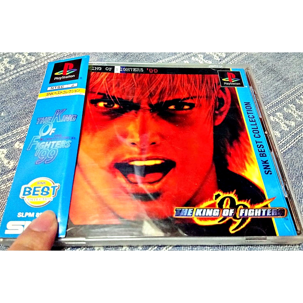 (有側標) PS1 PS 格鬥天王 99 拳皇 99  KOF99 PS3、PS2 主機適用 日版 B6