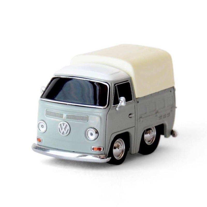 Tiny Q 系列 ～ Volkswagen T2 Pickup Truck Light Gray 福斯
