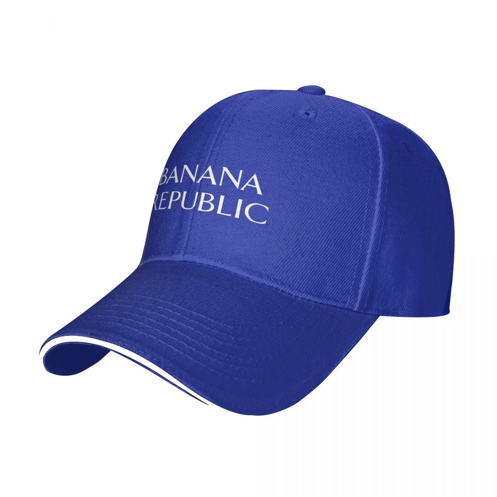 Banana Republic 標誌棒球男式女式滌綸帽子男女通用高爾夫跑步太陽帽 Snapback 可調節
