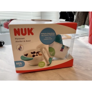 NUK 輔食研磨碗 全新