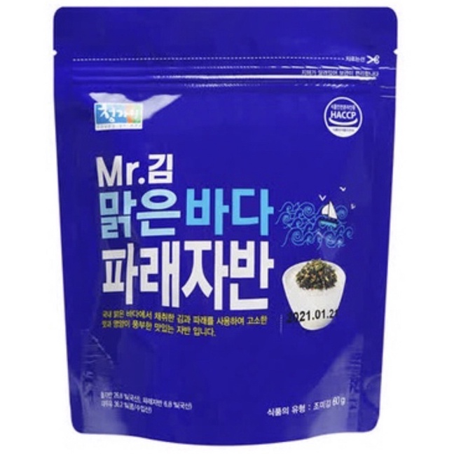 韓國Mr.金海苔酥 原味60g