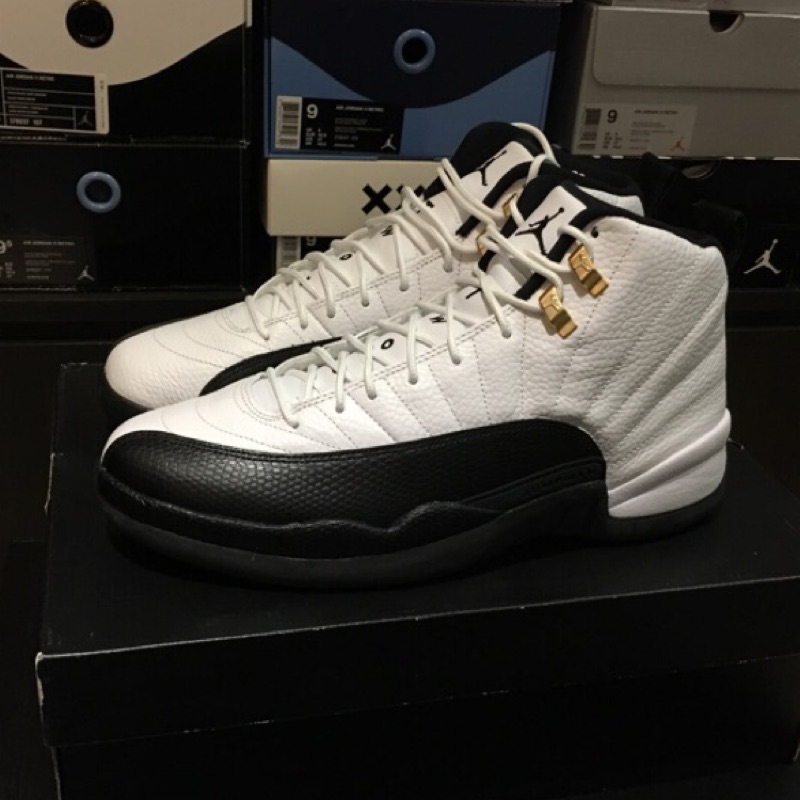 [UD7] Nike Air Jordan 12 Retro OG Taxi  計程車 黑白 130690-125