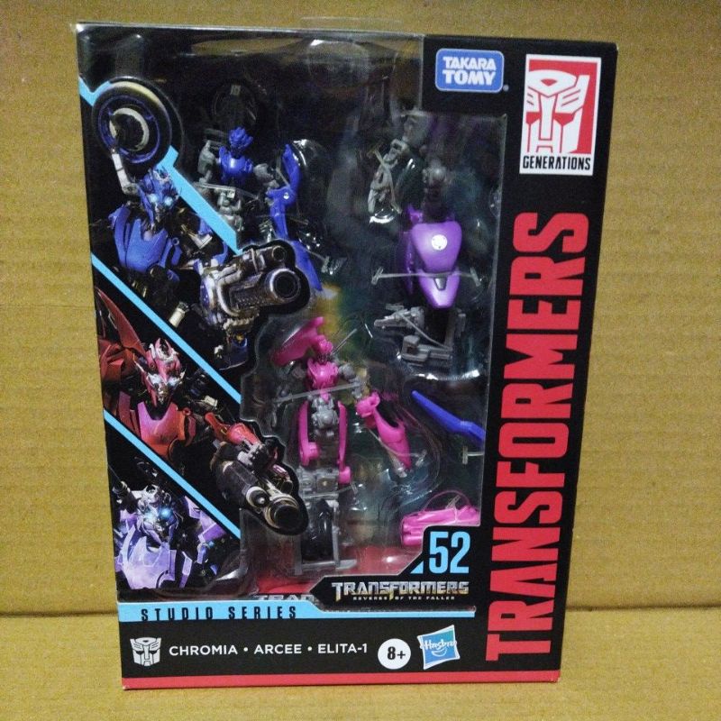 變形金剛 工作室 D級 TRANSFORMERS SS52 CHROMIA ARCEE ELITA-1