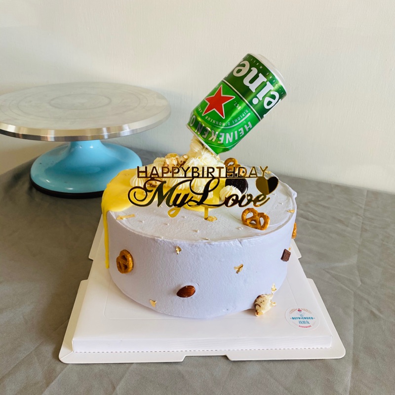 客製化啤酒造型抽錢蛋糕 蝦皮購物