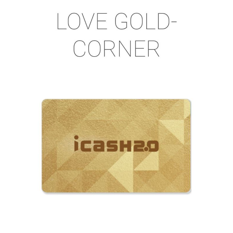 🏪*現貨* LOVE GOLD-CORNER icash2.0 icash 愛金卡 7-11 超商儲值卡
