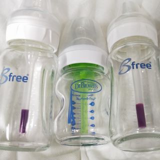 12隻不同品牌全新玻璃奶瓶組