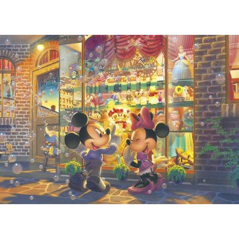 W1000-406 迷你1000片日本進口拼圖 迪士尼 米奇米妮 迪士尼玩具店