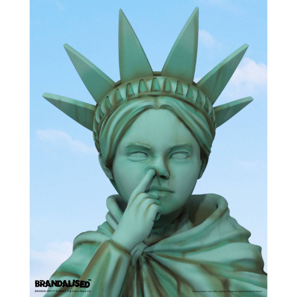 MIGHTY JAXX LIBERTY GIRL  バンクシー　自由の女神 Liberty Girl Polystone Statue by Brandalised | Sideshow