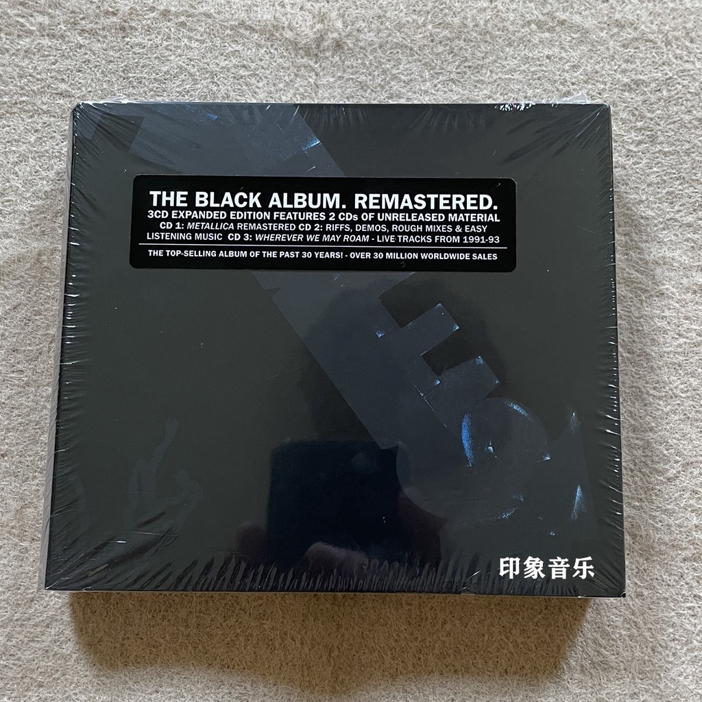 Metallica 黑色專輯 Deluxe 3CD