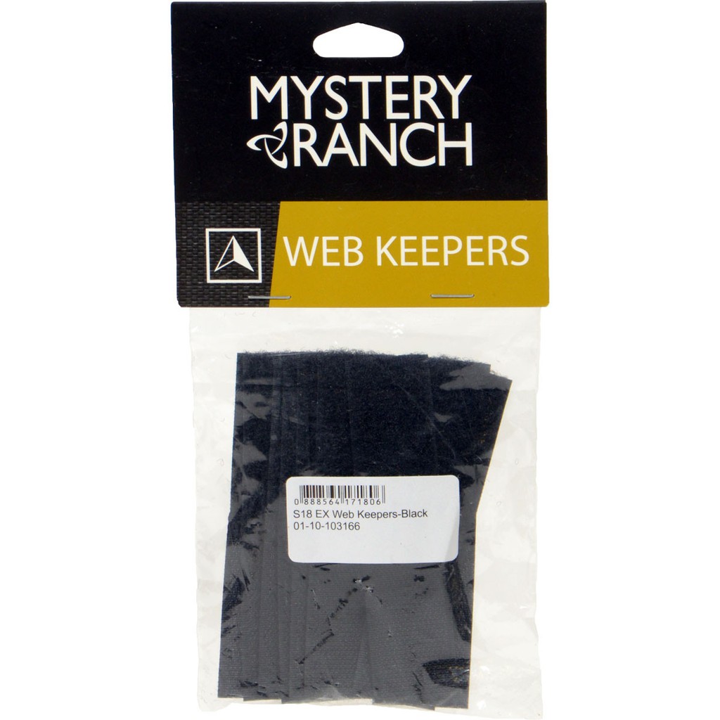 Mystery Ranch 神秘農場	Web Keepers 背包整理帶 10 cm-黑 Black 台灣製	61177