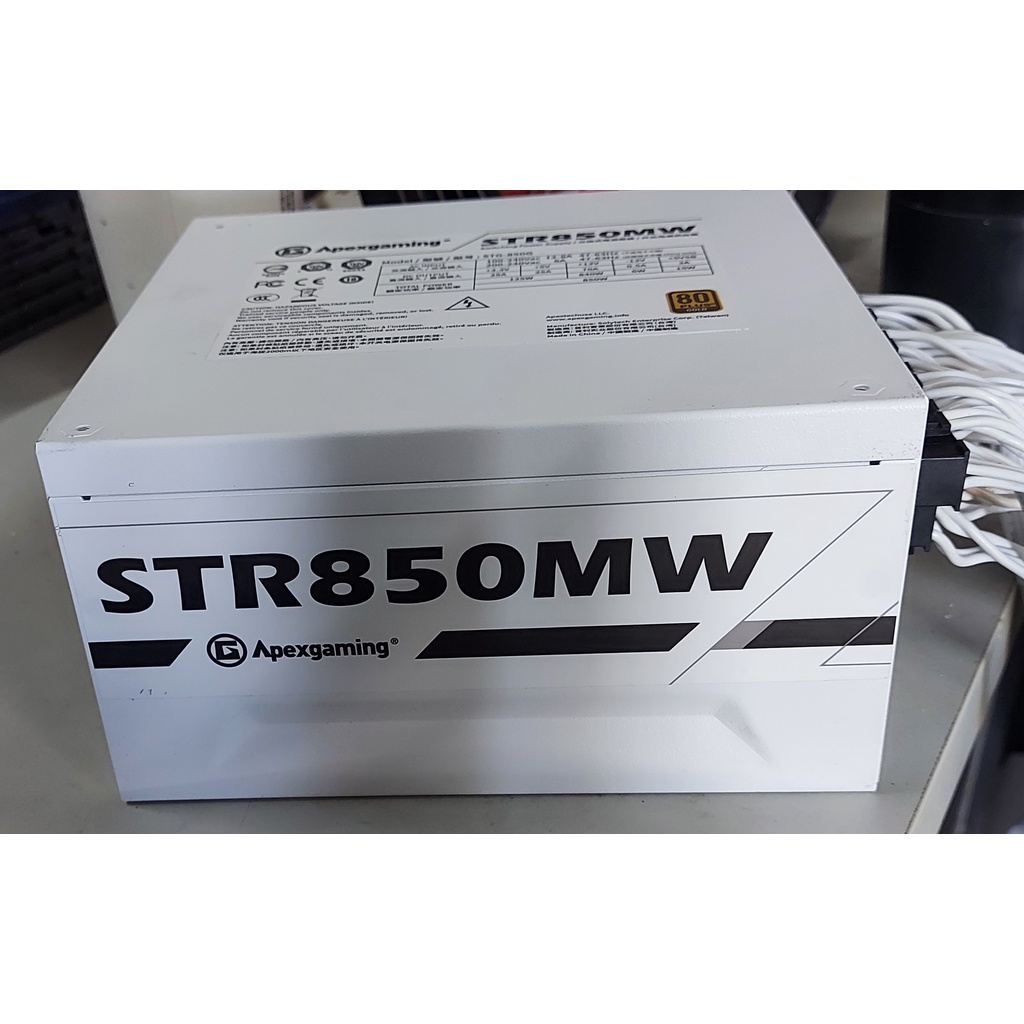 (保內)Apexgaming首利 STR850MW (850W) 金牌/全模/全日系/10年保