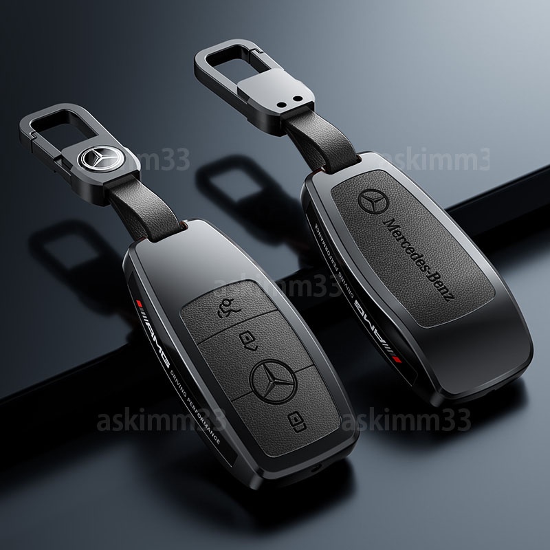 【台灣現貨】Benz 賓士 AMG CLA C200 C300 A180 金屬鑰匙套推薦 鑰匙殼 鑰匙皮套