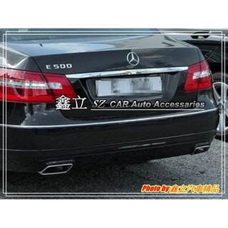 ※ 鑫立汽車精品 ※ W212 AMG 不鏽鋼 方型 尾飾管 臺灣 製造