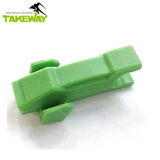 又敗家 台灣製造TAKEWAY鉗式腳架T1+/T1用內爪T-IJ01內爪子即T1鉗式腳架用適機車圓柱欄桿樹枝樹幹Plus