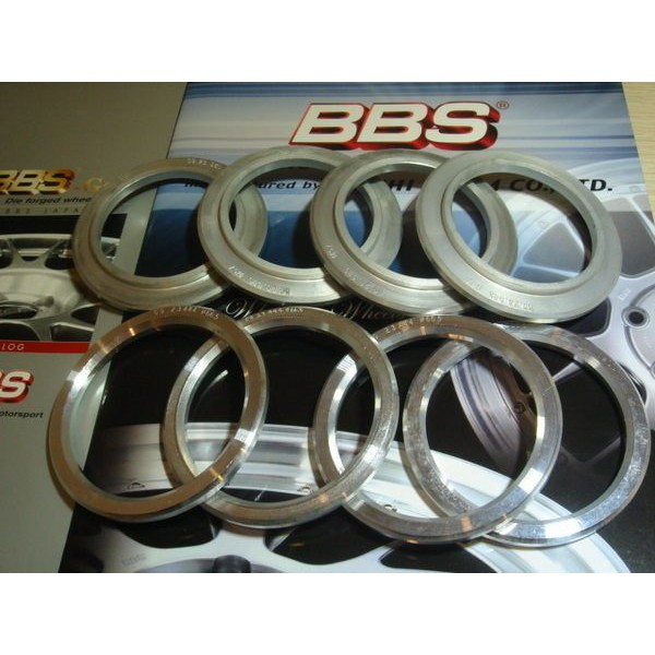 BBS 德國原廠全新正品鋁圈軸套 RS-GT LM2 LM RE RX RC RK CH CH-R RZ RS RG-R