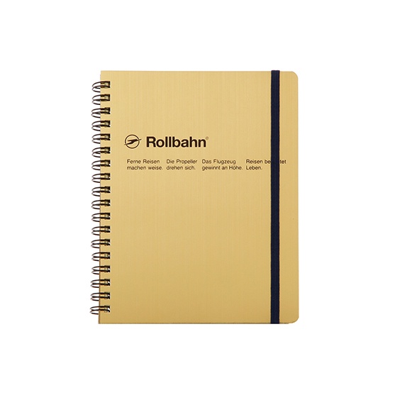 DELFONICS Rollbahn Pocket Notebook/ Metallic/ L        eslite誠品